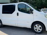 Used Renault Trafic 115 HP (84 kW) 2008 White MPV