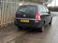 Usado Vauxhall Zafira 110 HP (80 kW) 2014 Preto Monovolume