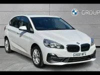 Used BMW 220 Active Tourer Performance 189 HP (139 kW) 2018 White MPV