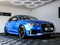 Used Audi RS3 Comfort 340 HP (250 kW) 2018 Blue Sedan