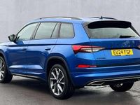 Used Skoda Kodiaq SportLine 150 HP (110 kW) 2024 Blue SUV