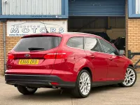 Used Ford Focus Titanium X 120 HP (88 kW) 2016 Red Estate