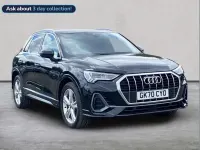 Used Audi Q3 S-Line 150 HP (110 kW) 2020 Black SUV