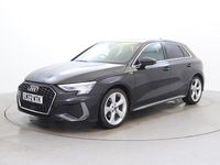 Used Audi A3 S-Line 2022 Black Sedan