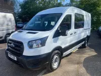 Begagnad Ford Transit 130 HK (95 kW) 2022 Vit