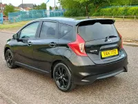 Used Nissan Note S 90 HP (66 kW) 2014 Black Hatchback