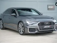 Usado Audi A6 S-Line 286 HP (210 kW) 2018 Cinzento Sedan
