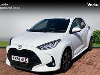 Used Toyota Yaris Hybrid Design 116 HP (85 kW) 2024 White Hatchback