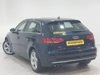 Used Audi A3 Sport 150 HP (110 kW) 2017 Blue Hatchback