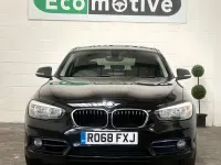 Used BMW 118 Sport Line 134 HP (98 kW) 2018 Black Hatchback