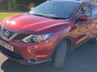 Used Nissan Qashqai Tekna 131 HP (96 kW) 2017 Red SUV