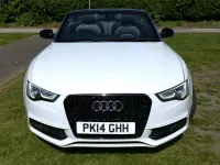 Used Audi A5 Cabriolet S-Line 177 HP (130 kW) 2014 White Cabriolet