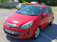 Used Vauxhall Corsa 2012 Red Hatchback