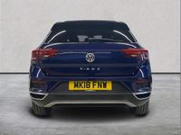 Used VW T-Roc SEL 150 HP (110 kW) 2018 Blue SUV