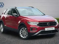 Used VW T-Roc Match 115 HP (84 kW) 2024 Red SUV