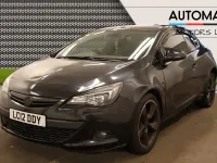 Used Vauxhall Astra SRi 140 HP (102 kW) 2012 Black Coupe
