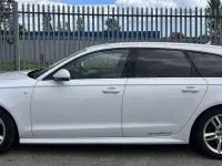 Used Audi A6 S-Line 272 HP (200 kW) 2018 White Estate
