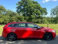 Used Volvo V60 R-Design 163 HP (119 kW) 2012 Red Estate
