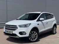 Used Ford Kuga Titanium 150 HP (110 kW) 2019 White SUV