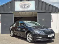 Used Skoda Octavia SE Drive 150 HP (110 kW) 2019 Black Hatchback