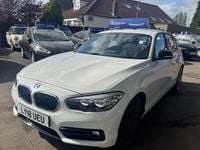 Used BMW 118 Sport Line 2018 White Hatchback