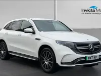 Usado Mercedes EQC400 AMG line 300 kW (408 HP) 2021 Branco SUV