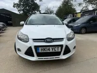 Used Ford Focus Zetec 2014 White Estate
