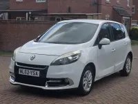 Used Renault Scénic III Dynamique 110 HP (80 kW) 2012 White MPV