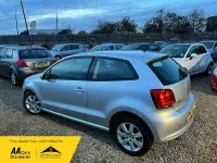 Used VW Polo SE 85 HP (62 kW) 2010 Silver Hatchback