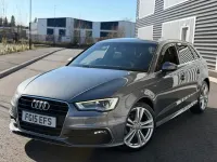 Used Audi A3 S-Line 2015 Grey Hatchback