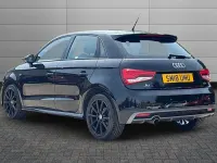 Used Audi A1 Sportback S-Line 114 HP (83 kW) 2018 Brilliant black Hatchback
