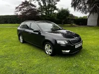 Used Skoda Octavia Business Line 110 HP (80 kW) 2015 Black Estate