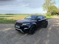 Used Land Rover Range Rover evoque Dynamic 240 HP (176 kW) 2011 Blue Coupe