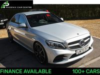 Used Mercedes C220 AMG line 2020 Silver Sedan
