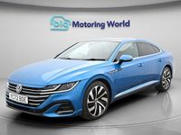 Used VW Arteon R-line 150 HP (110 kW) 2022 Blue Hatchback