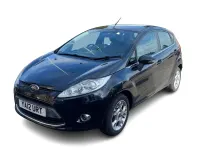 Used Ford Fiesta Zetec 2012 Black Hatchback