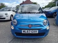 Used Fiat 500 Mirror 69 HP (50 kW) 2017 Blue Hatchback