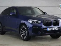 Used BMW X4 M Sport 190 HP (139 kW) 2020 Blue SUV