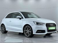 Used Audi A1 Black Edition 150 HP (110 kW) 2018 White Hatchback