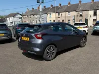 Begagnad Nissan Micra Acenta 90 HK (66 kW) 2018 Grå Halvkombi