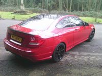 Used Mercedes C180 Sport Edition 2014 Red Coupe