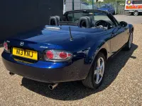 Used Mazda MX5 160 HP (117 kW) 2008 Blue Cabriolet