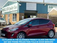 Second-hand Ford Fiesta Titanium 125 CP (91 kW) 2018 Roșu Hatchback