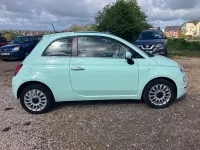 Used Fiat 500 Lounge 69 HP (50 kW) 2018 Green Hatchback