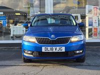Used Skoda Rapid SE 2018 Blue Hatchback