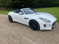 Used Jaguar F-Type S 380 HP (279 kW) 2013 White Cabriolet
