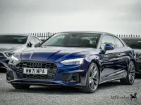 Used Audi A5 S-Line 2022 Blue Coupe