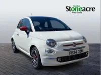 Used Fiat 500 Red 68 HP (50 kW) 2024 White Hatchback