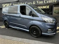 Used Ford Transit Custom Limited 130 HP (95 kW) 2022 Blue Van