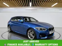 Usado BMW 116 M Sport 2019 Azul Utilitario